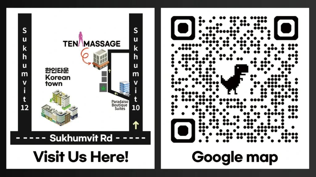 아속역에서 텐마사지 가는 길 – How to get to TEN Massage from Asok BTS Station